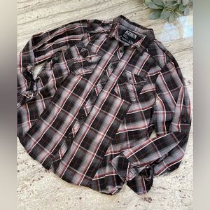 Rerun mens plaid shirt size XXL